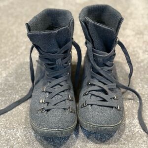 Blowfish Grey Flannel Bootie